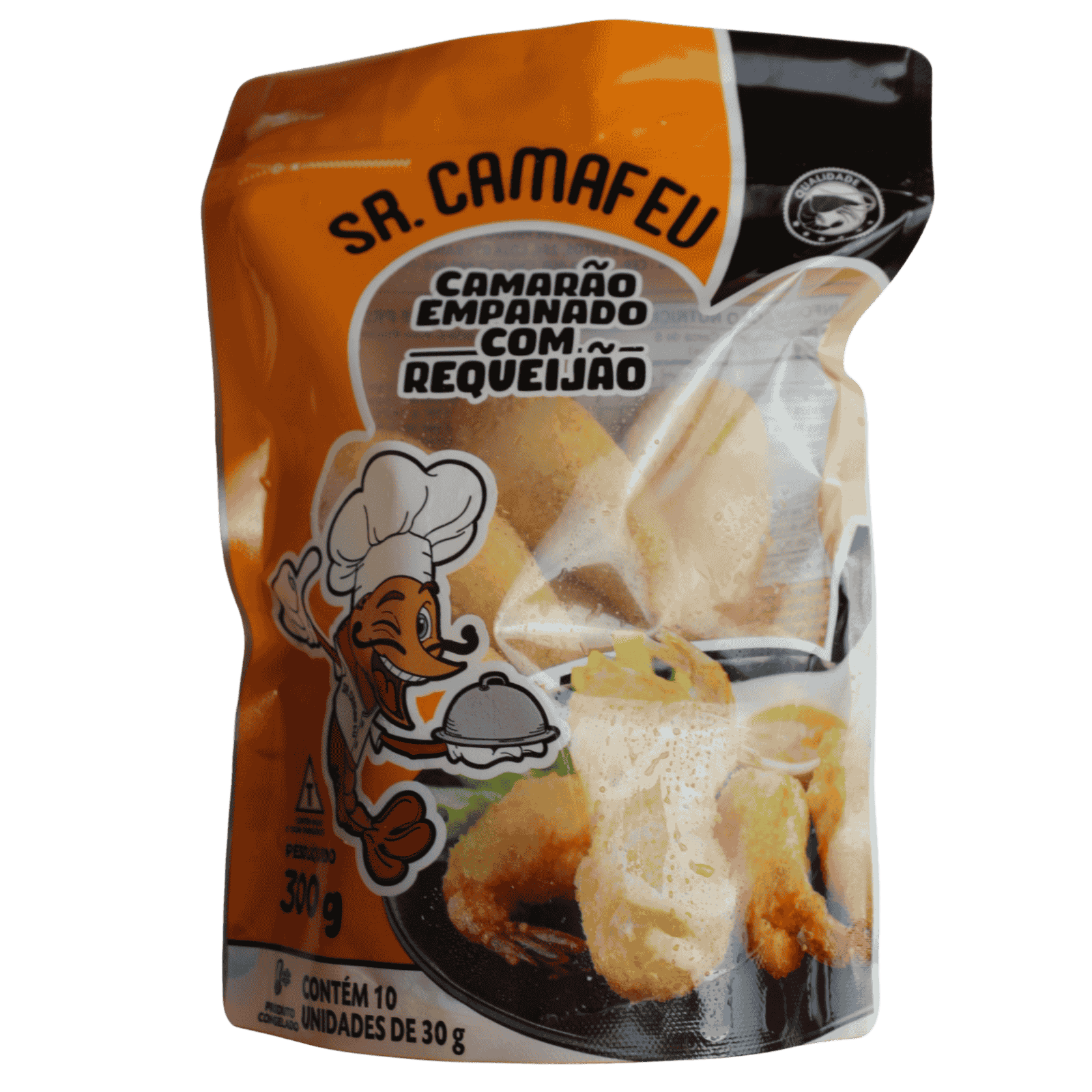 Camarão Empanado c/ Requeijão